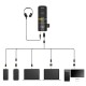 COMICA EJoy D10 PRO RGB Cardioid Dynamic Wireless Microphone